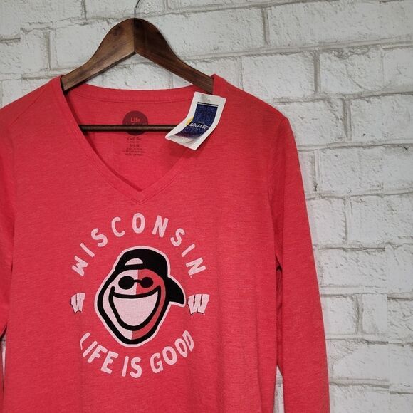 NWT Life Is Good WI long sleeve tee - Picture 4 of 10